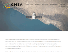 Tablet Screenshot of gmea.com